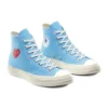 Converse x COMME des GARCONS PLAY Chuck 70 High «Bright Blue»