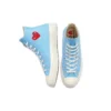 Converse x COMME des GARCONS PLAY Chuck 70 High «Bright Blue»