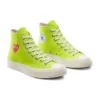 Converse x COMME des GARCONS PLAY Chuck 70 High «Bright Green»