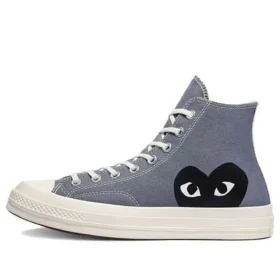 Converse x COMME des GARCONS PLAY Chuck 70 High «Steel Grey»