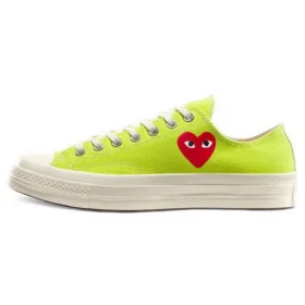 Converse x COMME des GARCONS PLAY Chuck 70 Low «Bright Green»