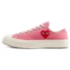 Converse x COMME des GARCONS PLAY Chuck 70 Low «Bright Pink» Converse x COMME des GARCONS PLAY Chuck 70 Low «Bright Pink»