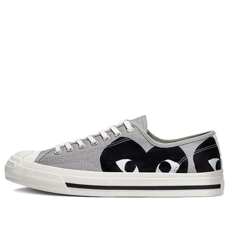 Converse x COMME des GARCONS PLAY Jack Purcell «Drizzle Black» Converse x COMME des GARCONS PLAY Jack Purcell «Drizzle Black»