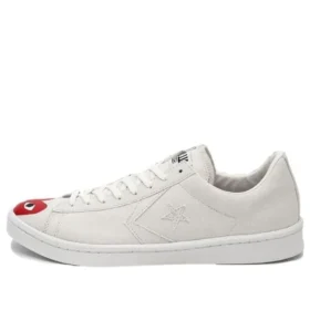 Converse x COMME des GARCONS PLAY Pro Leather «White Red»