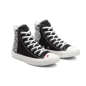 Converse x Love Fearlessly Chuck Taylor All Star «Black White»