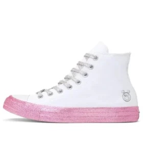 Converse x Miley Cyrus Chuck Taylor All Star High «White Pink»