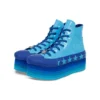Converse x Miley Cyrus Chuck Taylor All Star Platform Faux Patent Hi «Gnarly Blue»