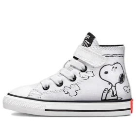 Converse x Peanuts Chuck Taylor All Star «Blanco, negro y rojo»
