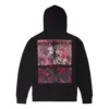 Converse x Shaniqwa Jarvis Jersey cruzado con estampado floral en la espalda, estilo para pareja, negro