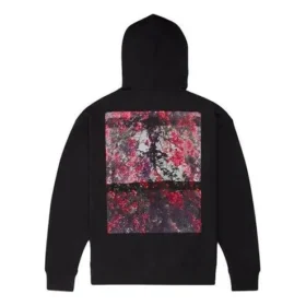 Converse x Shaniqwa Jarvis Jersey cruzado con estampado floral en la espalda, estilo para pareja, negro Converse x Shaniqwa Jarvis Jersey cruzado con estampado floral en la espalda, estilo para pareja, negro