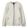 Converse x Slam Jam Chaqueta deportiva informal reversible con empalmes, firmada conjuntamente, para hombre, color blanco