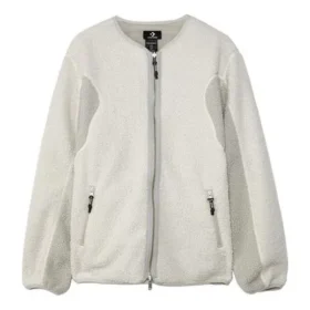 Converse x Slam Jam Chaqueta deportiva informal reversible con empalmes, firmada conjuntamente, para hombre, color blanco