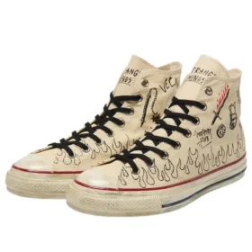 Converse x Stranger Things 5 Chuck Taylor All Star Aged 87 HC Hi «Natural»