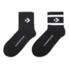 Core Twin Pack Calcetines de caña media «Negro»