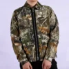 Estampado de camuflaje en chaquetas a toda página