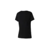 Estampado deportivo, manga corta, negro