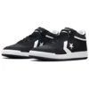 Fastbreak Pro de piel y ante «Black White»