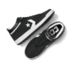 Fastbreak Pro de piel y ante «Black White»