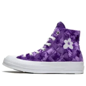 Golf Le Fleur x Chuck 70 Hi «Quilted Velvet Tillandsia Purple»