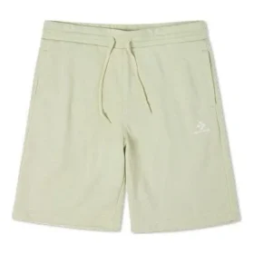 IR A Pantalones cortos de felpa con estrella bordada y diseño en forma de V, corte estándar, tallas asiáticas «Verde»