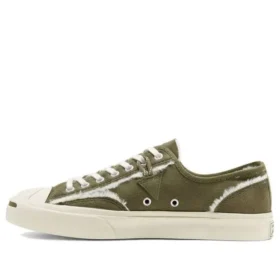 Jack Purcell de piel con forro de piel sintética «Verde-Blanco»