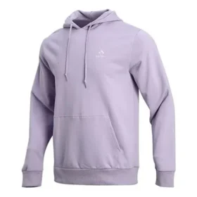 Jersey con capucha deportivo y casual Converse para hombre, color morado claro Jersey con capucha deportivo y casual Converse para hombre, color morado claro