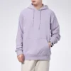 Jersey con capucha deportivo y casual Converse para hombre, color morado claro