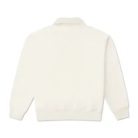 Jersey con cremallera en forma de corazón, tallas asiáticas «Blanco»