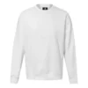 Jersey de cuello redondo con estampado del logotipo de Converse para hombre, blanco