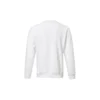 Jersey de cuello redondo con estampado del logotipo de Converse para hombre, blanco