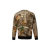 Jersey de cuello redondo con estampado del logotipo retro de Converse para hombre, camuflaje