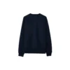 Jersey de cuello redondo de punto deportivo liso para hombre Converse x Kim Jones, azul marino
