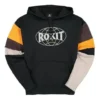 Jersey de cuello redondo para hombre Converse x Rokit con detalles cruzados, negro