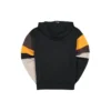 Jersey de cuello redondo para hombre Converse x Rokit con detalles cruzados, negro