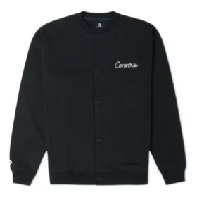 Jersey de punto de cadena con cuello elevado Tallas asiáticas «Negro»