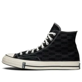 Kith x Chuck 70 High «Black Monogram»