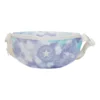 Mochila bandolera ligera manos libres «Blanco-Morado»