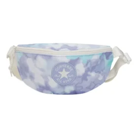 Mochila bandolera ligera manos libres «Blanco-Morado»
