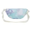 Mochila bandolera ligera manos libres «Blanco-Morado»