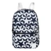 Mochila Star Logo «Blanco y azul marino»
