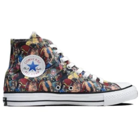 One Piece x Converse Chuck Taylor All Star 100 PT HI Zapatillas de lona Multicolor