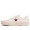 One Star J EB LEATHER «White Crimson Red»