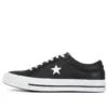 One Star Low Top de piel «Black White»