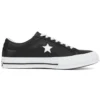 One Star Low Top de piel «Black White»
