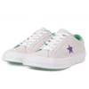 One Star Ox Grand Slam Suede para hombre «Blanco/Morado Court/Verde