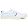 One Star Piping Low Top en blanco/rojo esmaltado/blanco