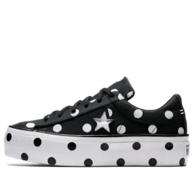 One Star Platform Ox «Negro-Blanco»