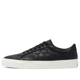 One Star Pro Low «Croc Emboss – Black»