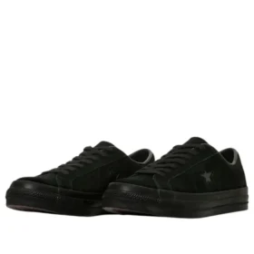One Star Suede «Negro monocromo»