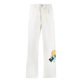 Pantalón chino de doble pliegue Much Love, tallas asiáticas «Egret»